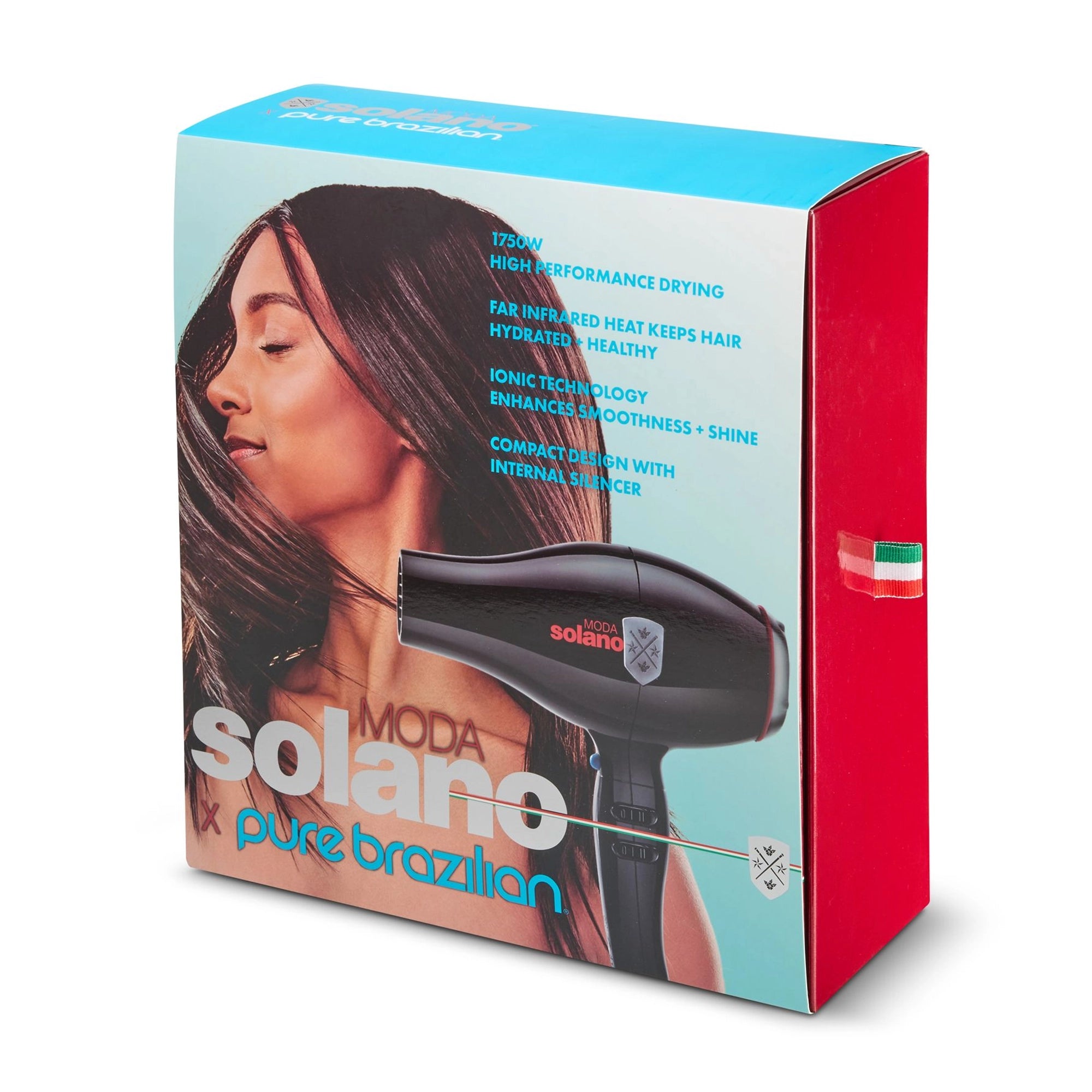 Pure Brazilian x Solano Moda 1750 Watt Professional Dryer